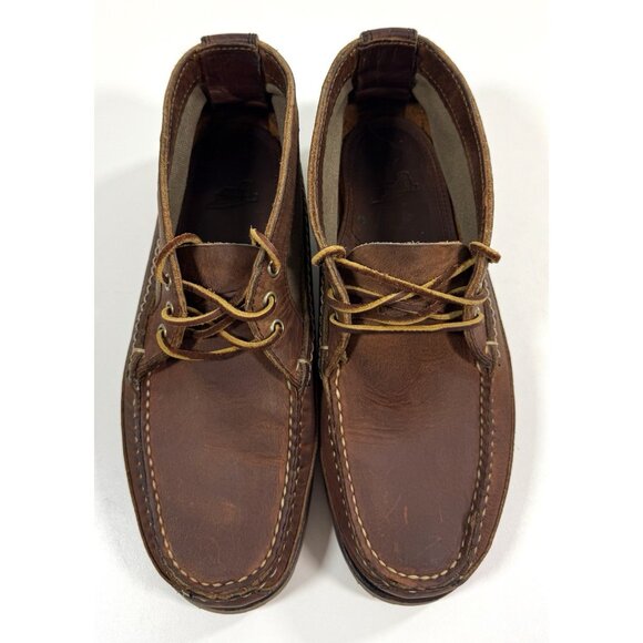 Red Wing Mens Heritage Wabasha Chukka Boots Shoes Size 8 E Wide 9184 Vibram USA - Picture 7 of 13